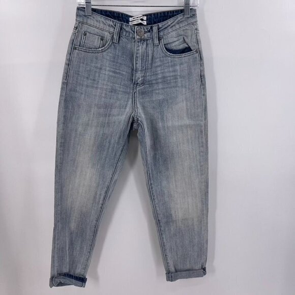 One Teaspoon Size 27 Diamonde Blue Legend High Waist Mom Jeans - Picture 1 of 8